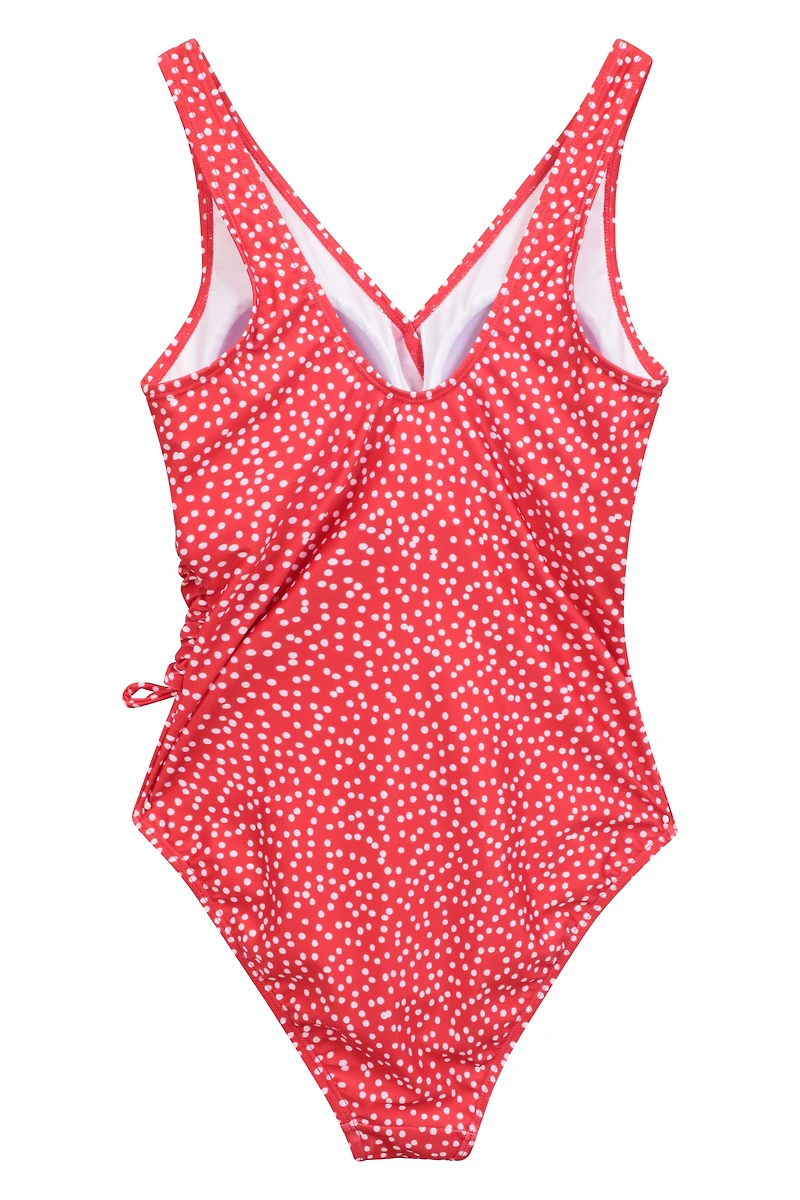 Sardinia Womens Wrap Ruched Swimsuit