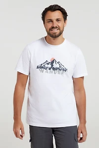 Wander Cotton Mens T-Shirt