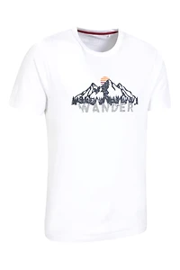 Wander Cotton Mens T-Shirt