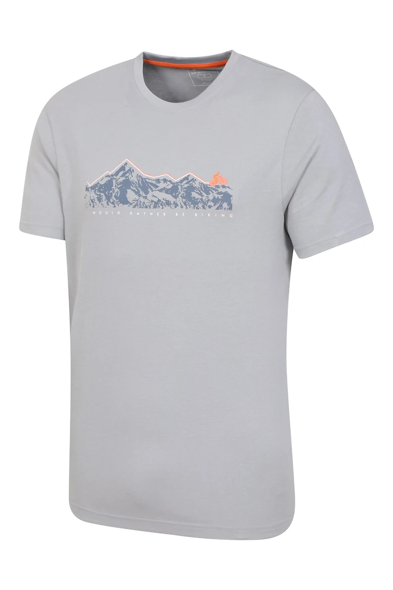 Bike Cotton Mens T-Shirt