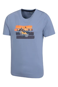Mountain Explorer Cotton Mens T-Shirt