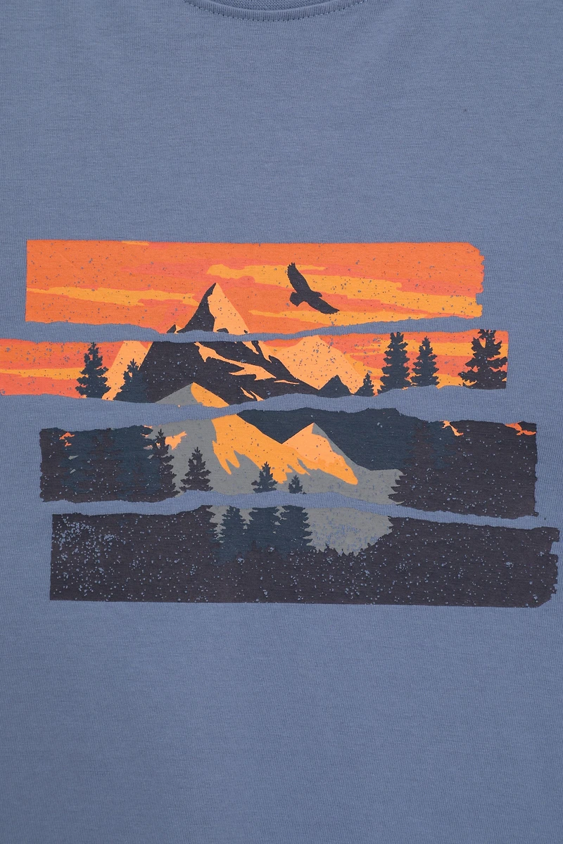 Mountain Explorer Cotton Mens T-Shirt