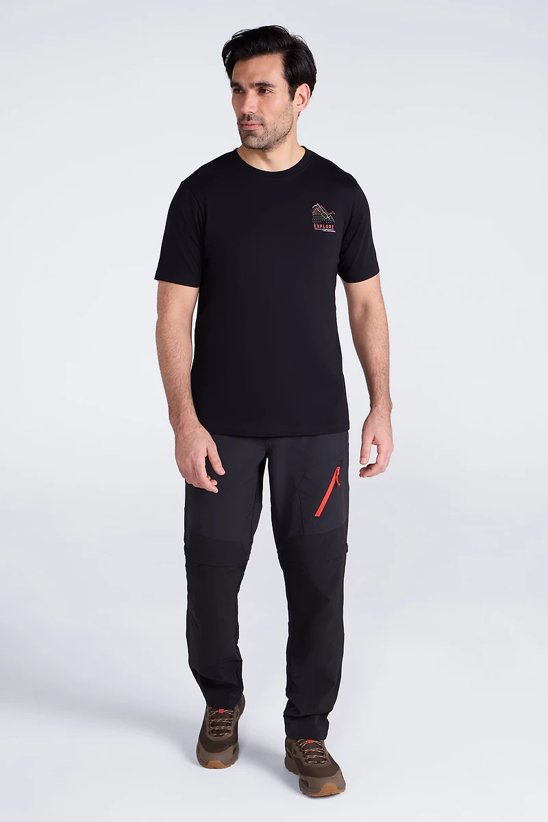 Tech Mountains Mens T-Shirt