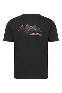 Tech Mountains Mens T-Shirt