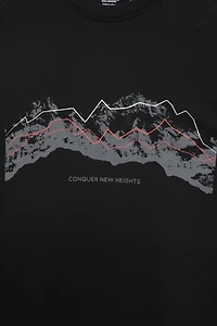 Tech Mountains Mens T-shirt