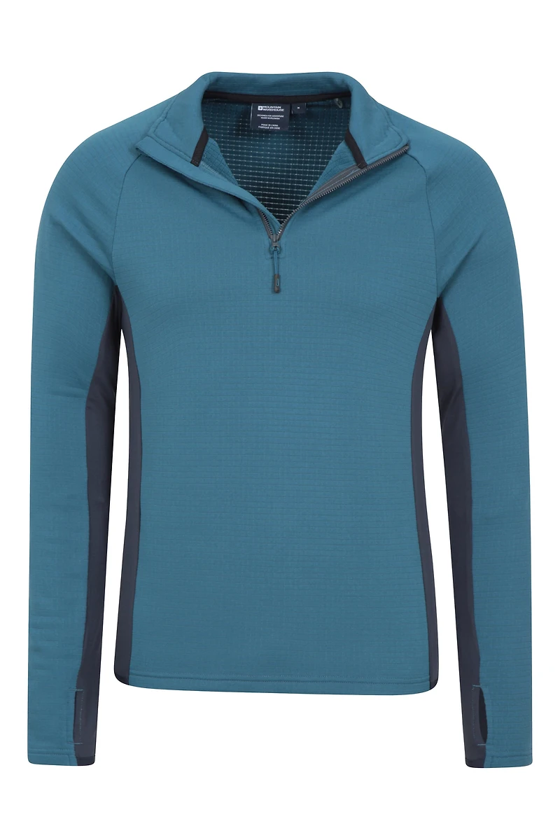 Denali Mens Half-Zip Fleece Top