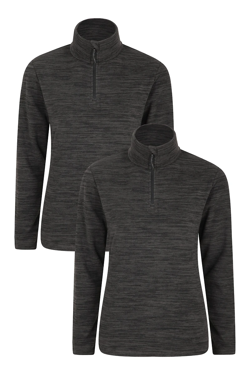 Snowdon Melange Womens Fleece Multipack