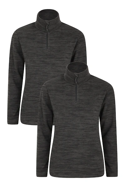 Snowdon Melange Womens Fleece Multipack