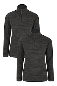 Snowdon Melange Womens Fleece Multipack