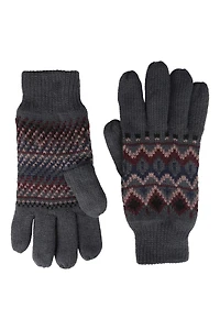 Thinsulate Mens Fairisle Gloves