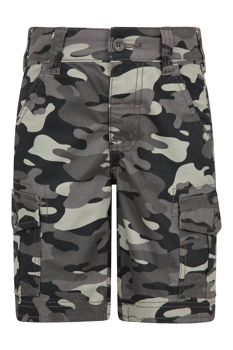 Camo Cargo Kids Shorts 2-Pack