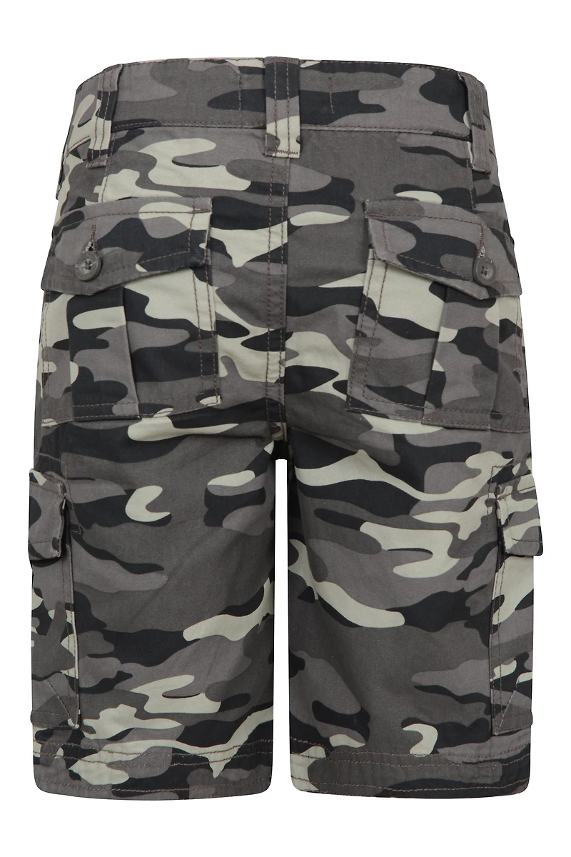 Camo Cargo Kids Shorts 2-Pack