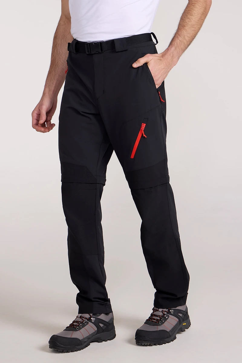 Forest Trekking Mens Zip Off Pants