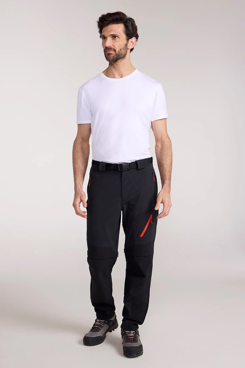 Forest Trekking Mens Zip Off Pants