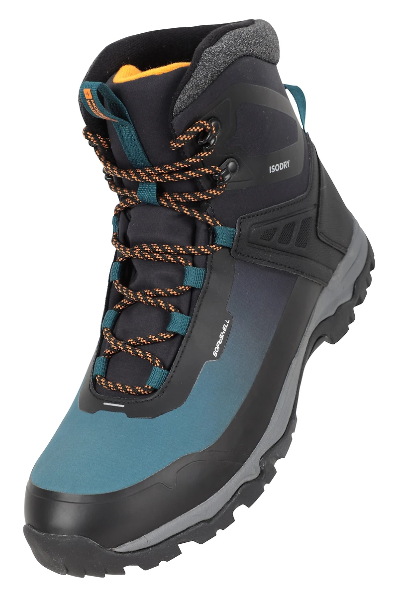 Polar Extreme Mens Softshell Thermal Waterproof Boots