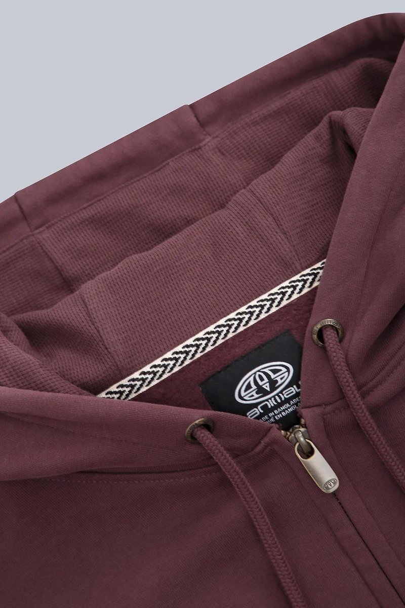 Woody Mens Zip Hoodie