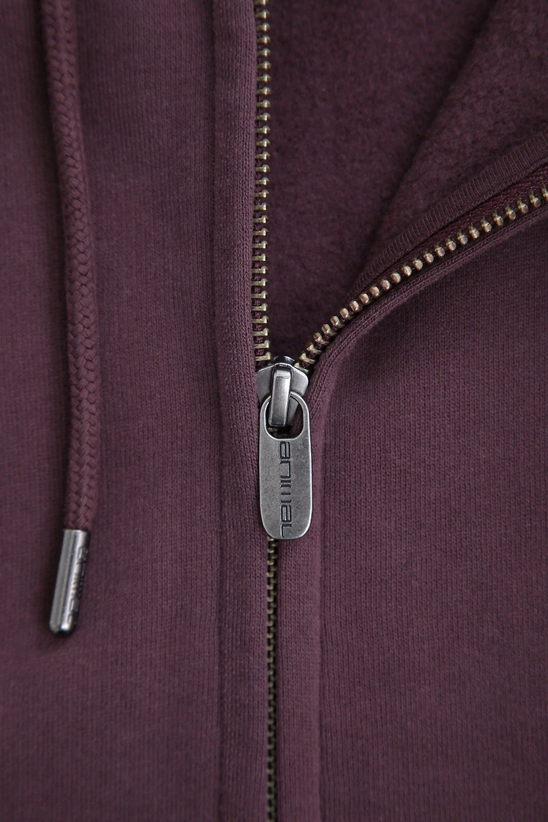 Woody Mens Zip Hoodie
