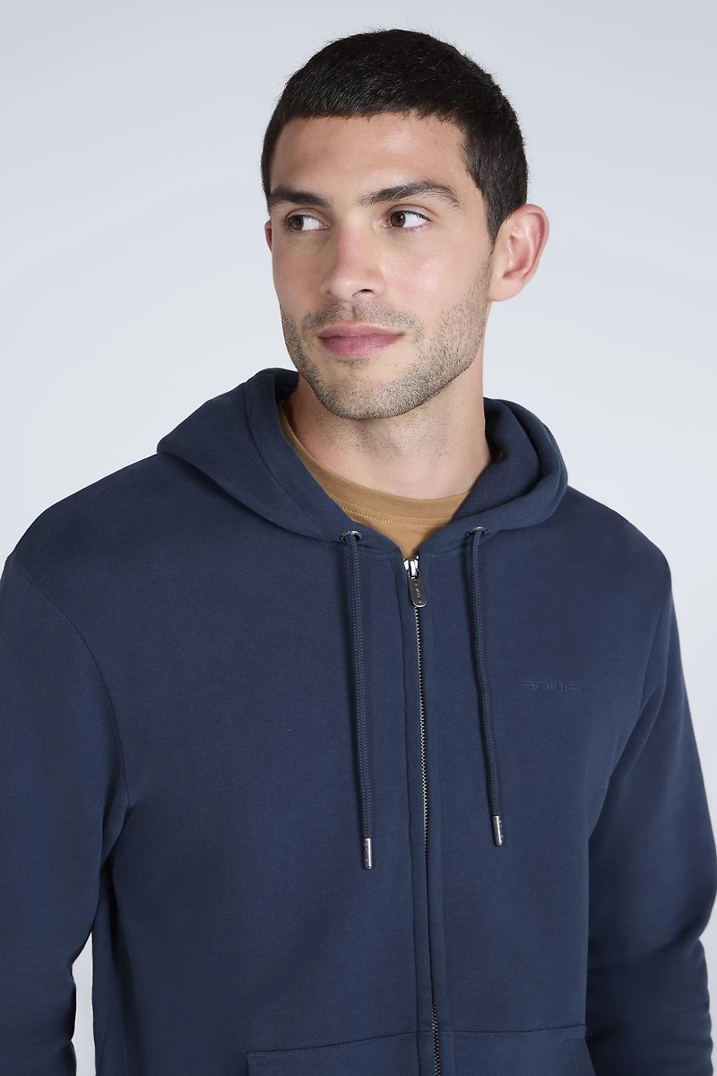 Woody Mens Zip Hoodie