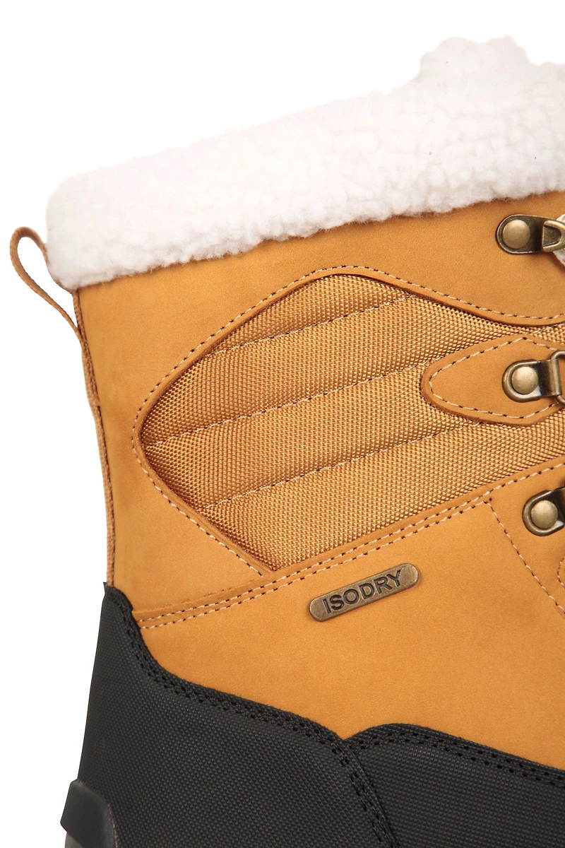 Innsbruck Womens Leather Waterproof Snow Boots