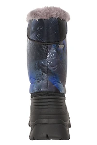 Whistler Kids Printed Adaptive Snow Boots