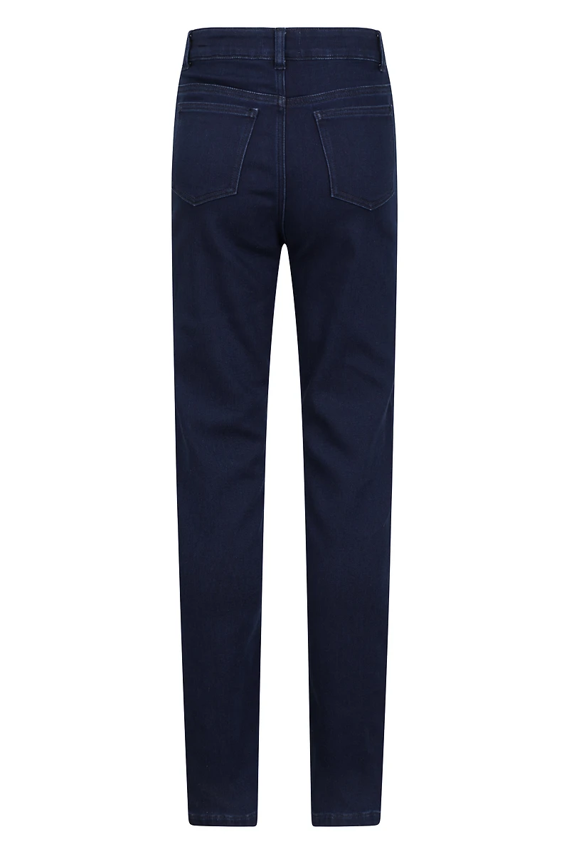 Brushed Womens Warm Jeans