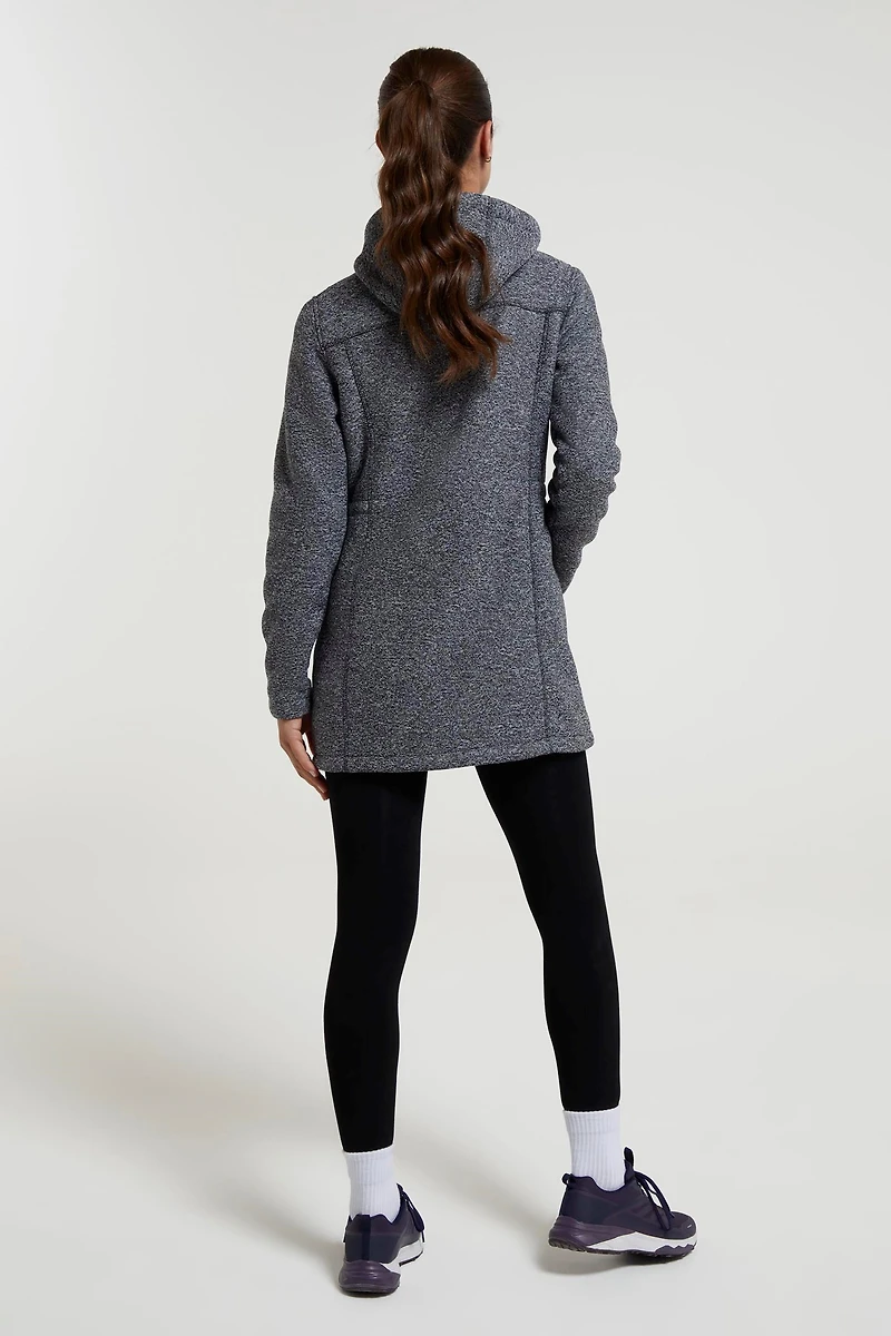 Mallaig Womens Longline Fleece Jacket
