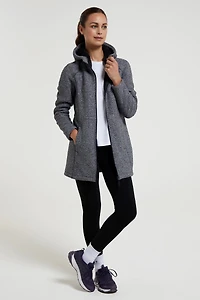 Mallaig Womens Longline Fleece Jacket