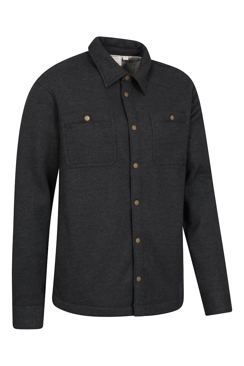 Albany Mens Fleece Lined Shirt