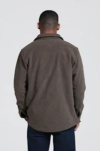 Dresden Mens Twill Fleece Shirt