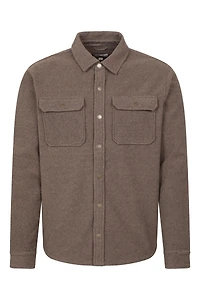 Dresden Mens Twill Fleece Shirt