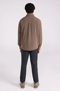 Dresden Mens Twill Fleece Shirt