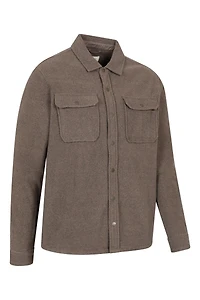 Dresden Mens Twill Fleece Shirt