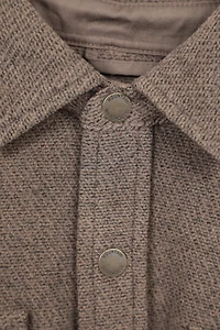 Dresden Mens Twill Fleece Shirt