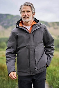 Coastline Mens Sherpa Waterproof Jacket