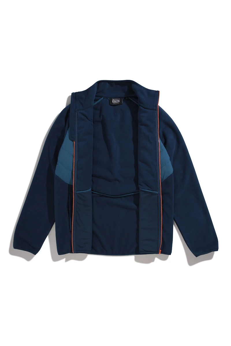 Ultra Endeavour Mens Insulated Fleece Jacket