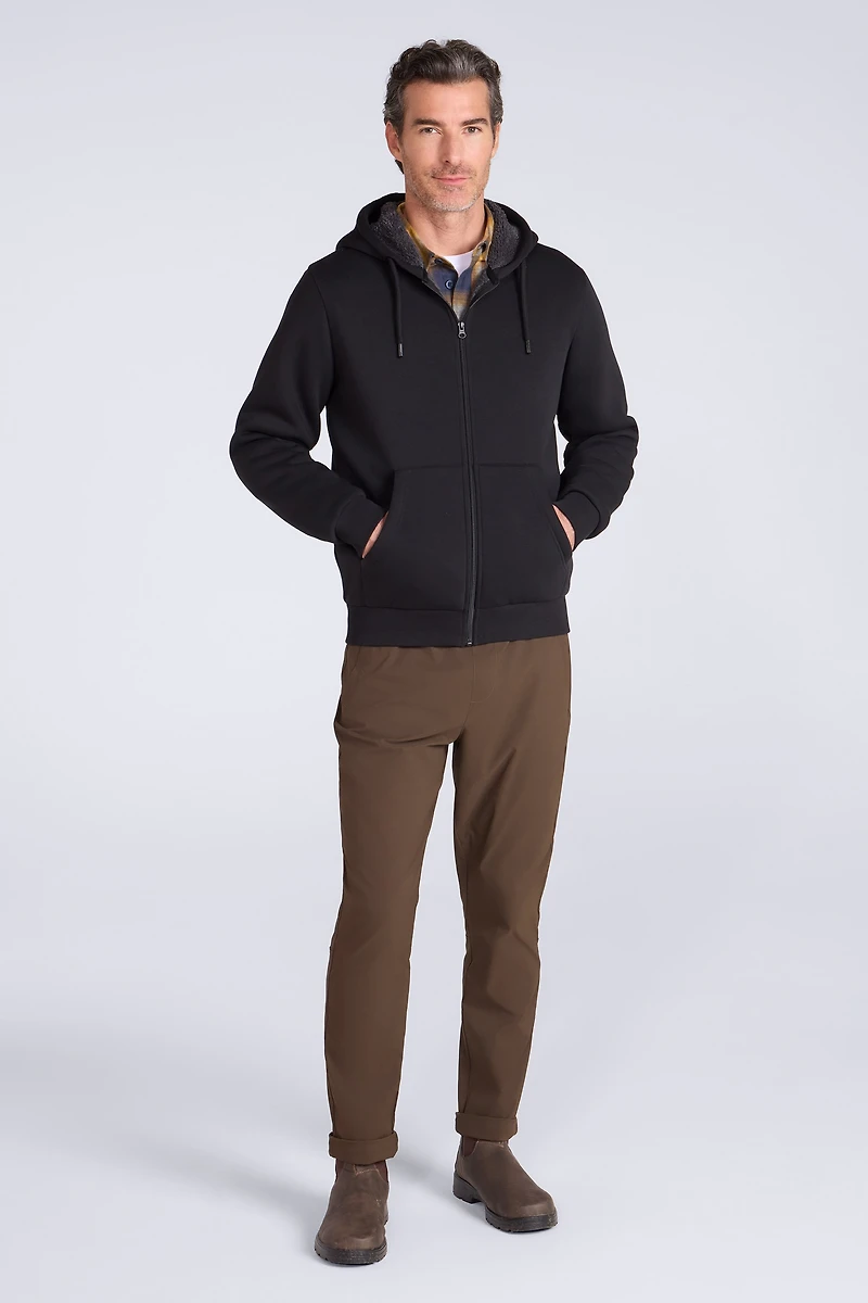 Dalton Mens Sherpa Lined Hoodie