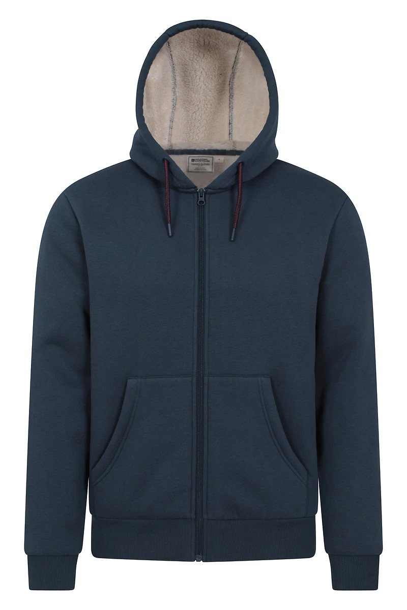 Dalton Mens Sherpa Lined Hoodie