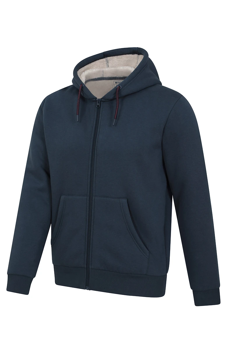 Dalton Mens Sherpa Lined Hoodie
