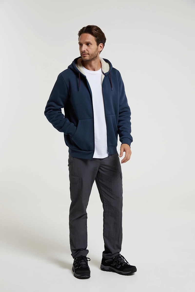 Dalton Mens Sherpa Lined Hoodie