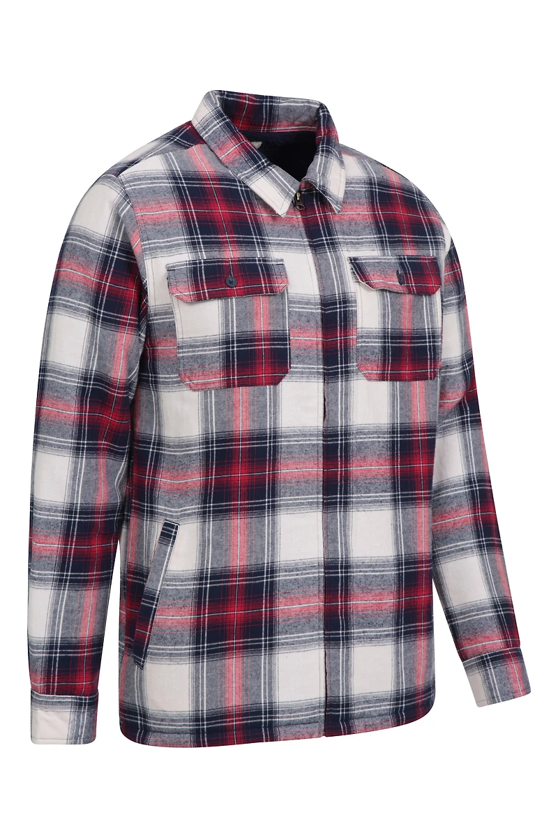 Stream II Mens Lined Flannel Shirt
