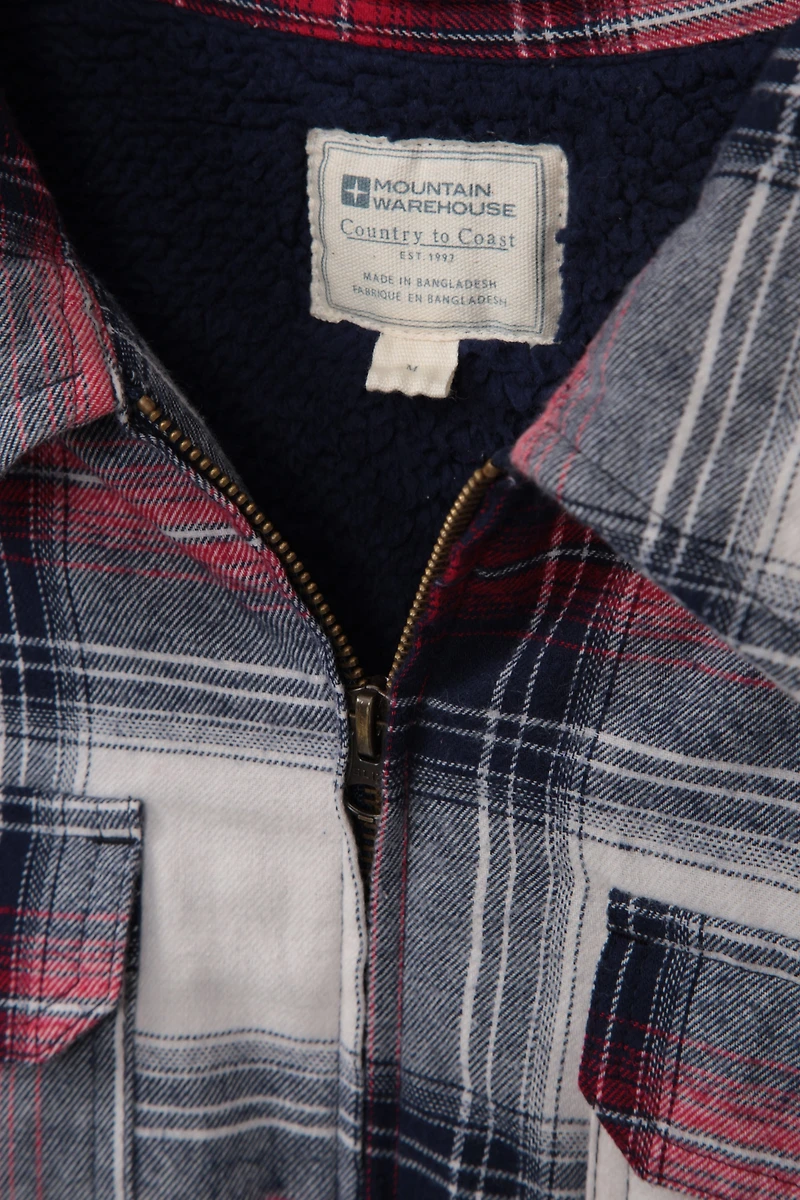 Stream II Mens Lined Flannel Shirt