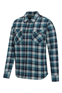 Track Mens Heavy Flannel Shirt