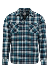 Track Mens Heavy Flannel Shirt