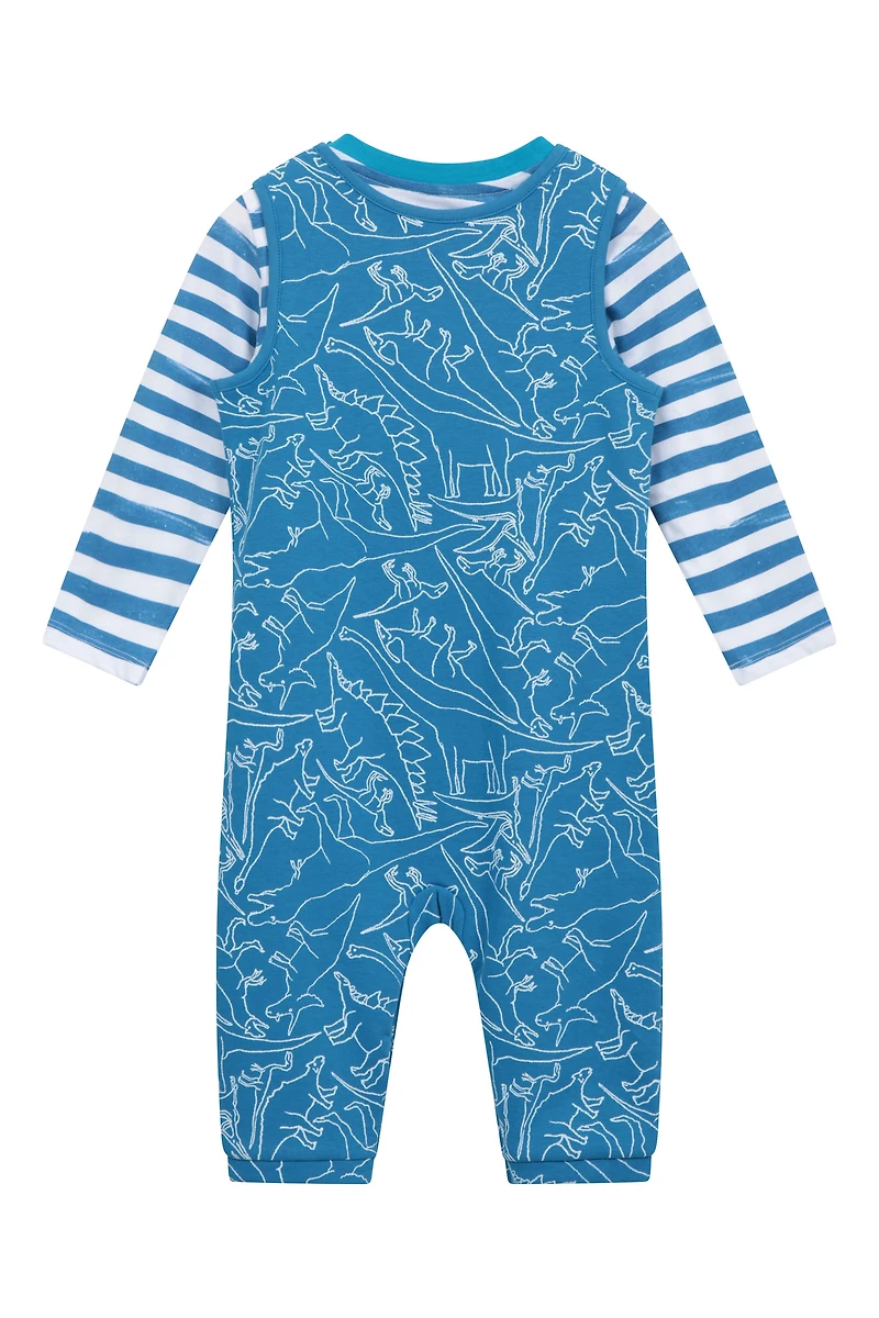 Baby Long Sleeve Overall Set
