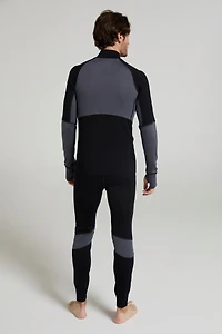 Ultra Mens Merino Zip Neck Top