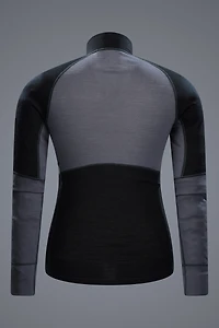 Ultra Mens Merino Zip Neck Top