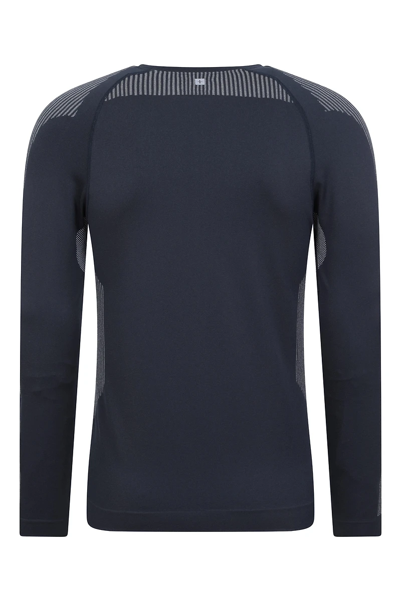 Freestyle Mens Seamless Round-Neck Base Layer