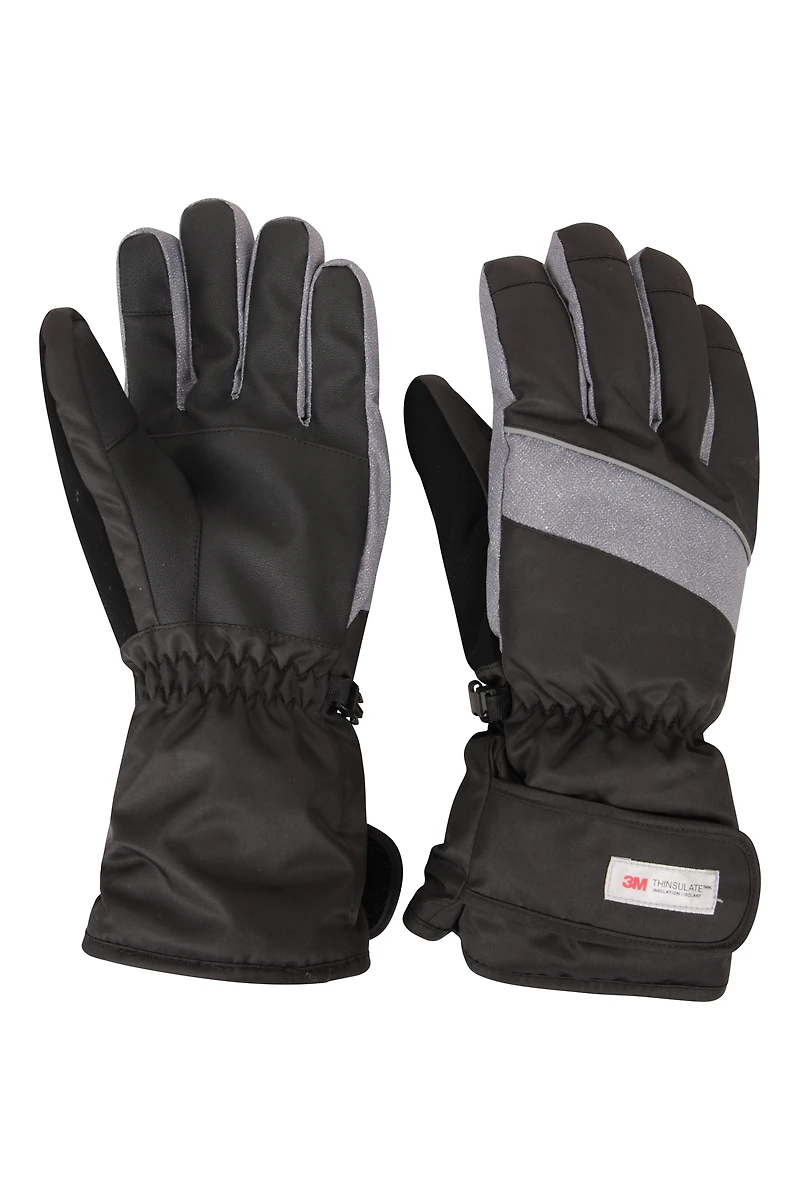 Thinsulate® Mens Waterproof Ski Gloves