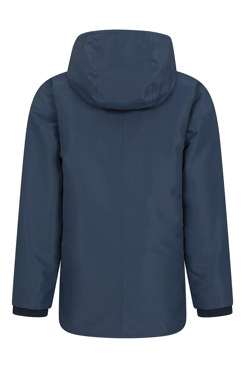 Longer Lined Kids Waterproof Jacket