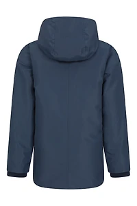 Longer Lined Kids Waterproof Jacket